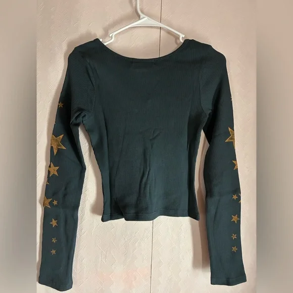 Daydreamer David Bowie Ziggy Stardust thermal cropped pullover - Picture 9 of 9